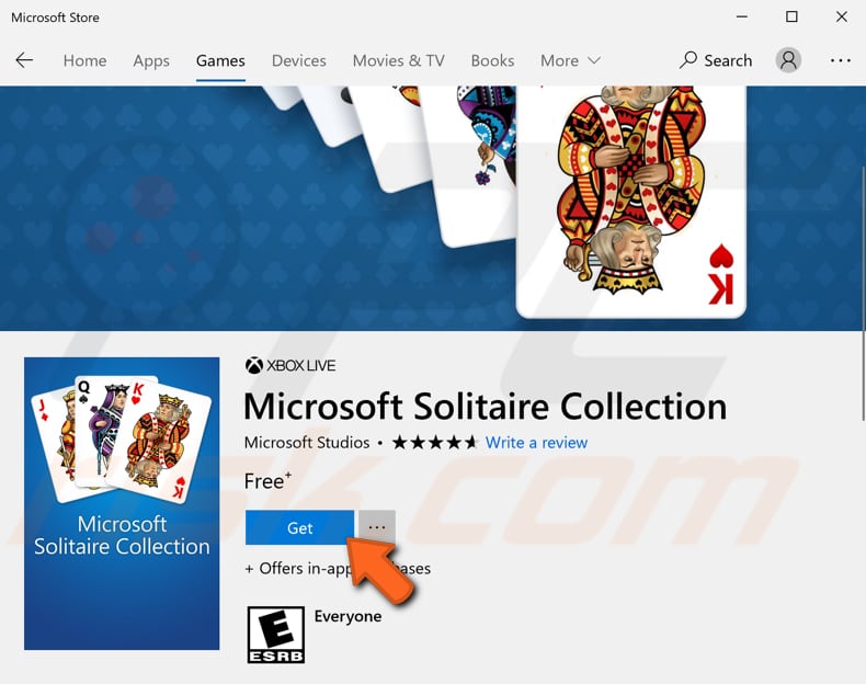 Reinstall microsoft solitaire collection